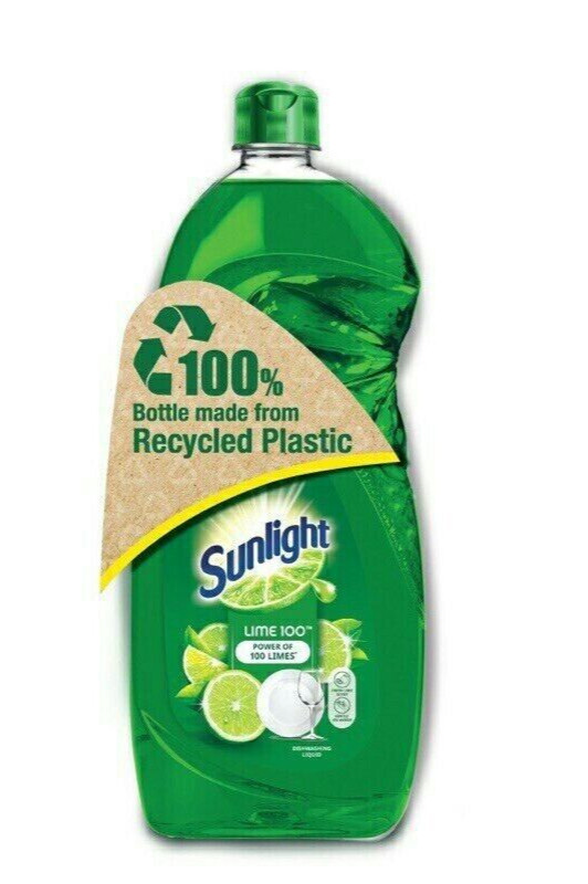 2xSunlight Dishwashing Liquid Lime 100 800ml Degrease Easily Malaysian Favourite