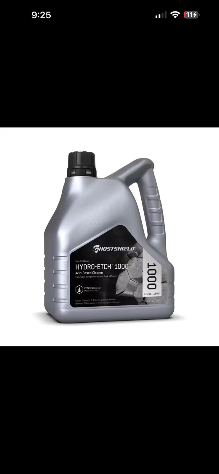 1 Gal. Concrete and Masonry Cleaner