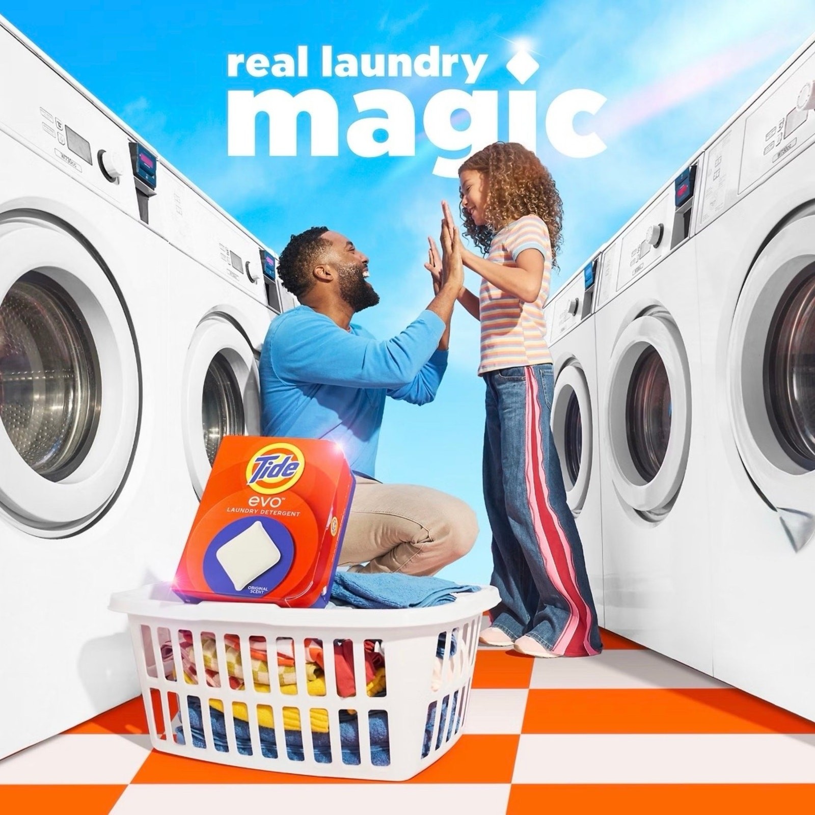 2 Tide Evo Laundry Detergent Tiles – Original Scent, 66 ct.