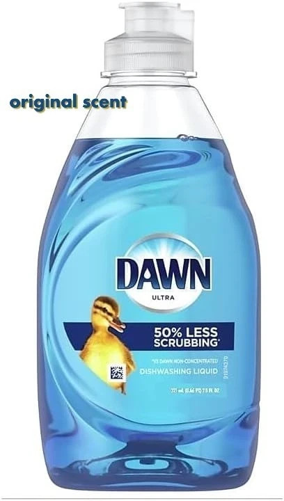 Dawn Original Scent Ultra Dishwashing Liquid Dish Soap 7.5 Oz Lot Of 5