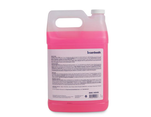 Neutral Floor Cleaner Concentrate, Lemon Scent, 1 gal Bottle, 4/Carton
