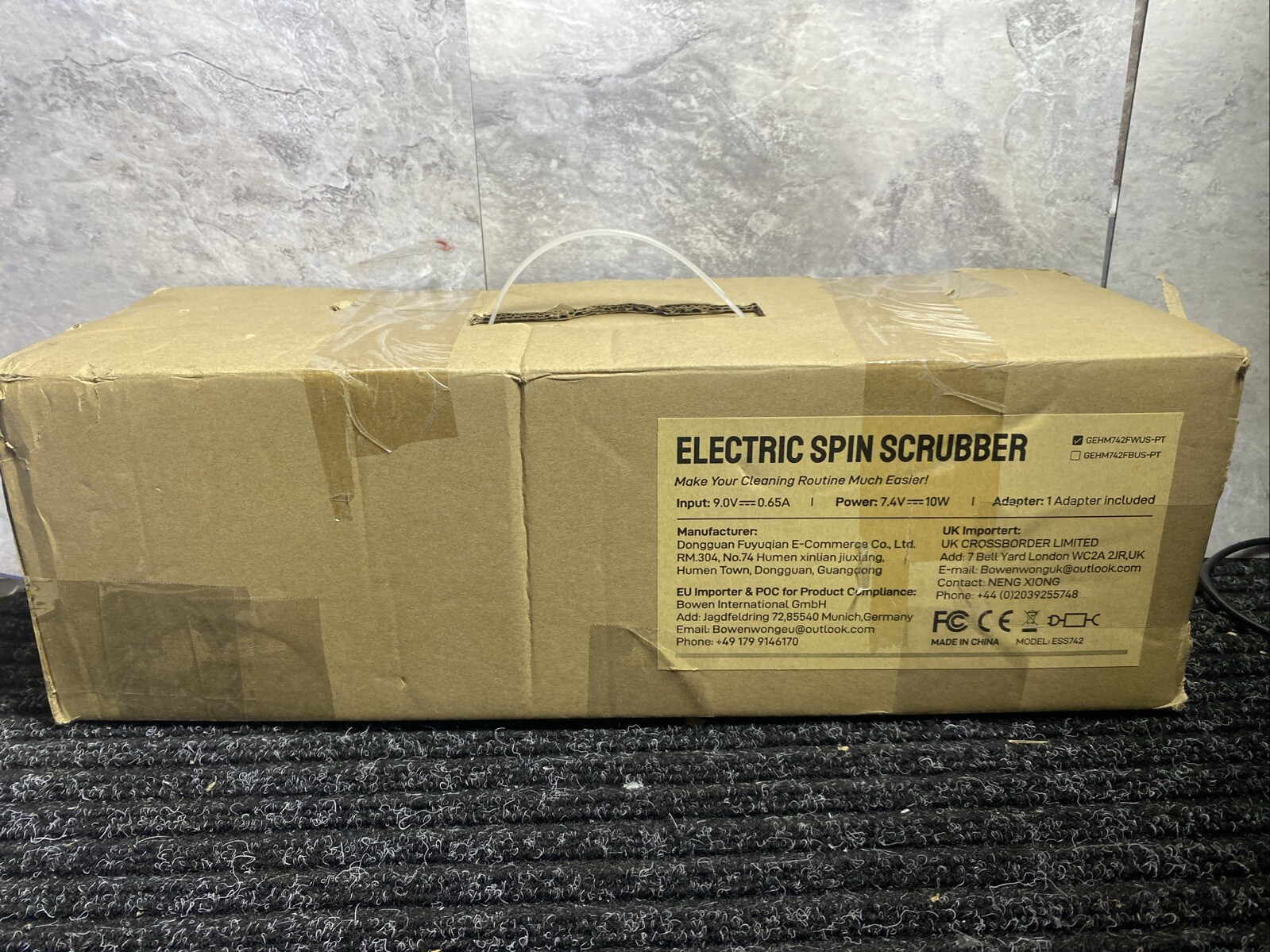 kHelfer Electric Spin Scrubber Kh8 2024 Upgrade Cordless Shower Scrubber 8 Re…