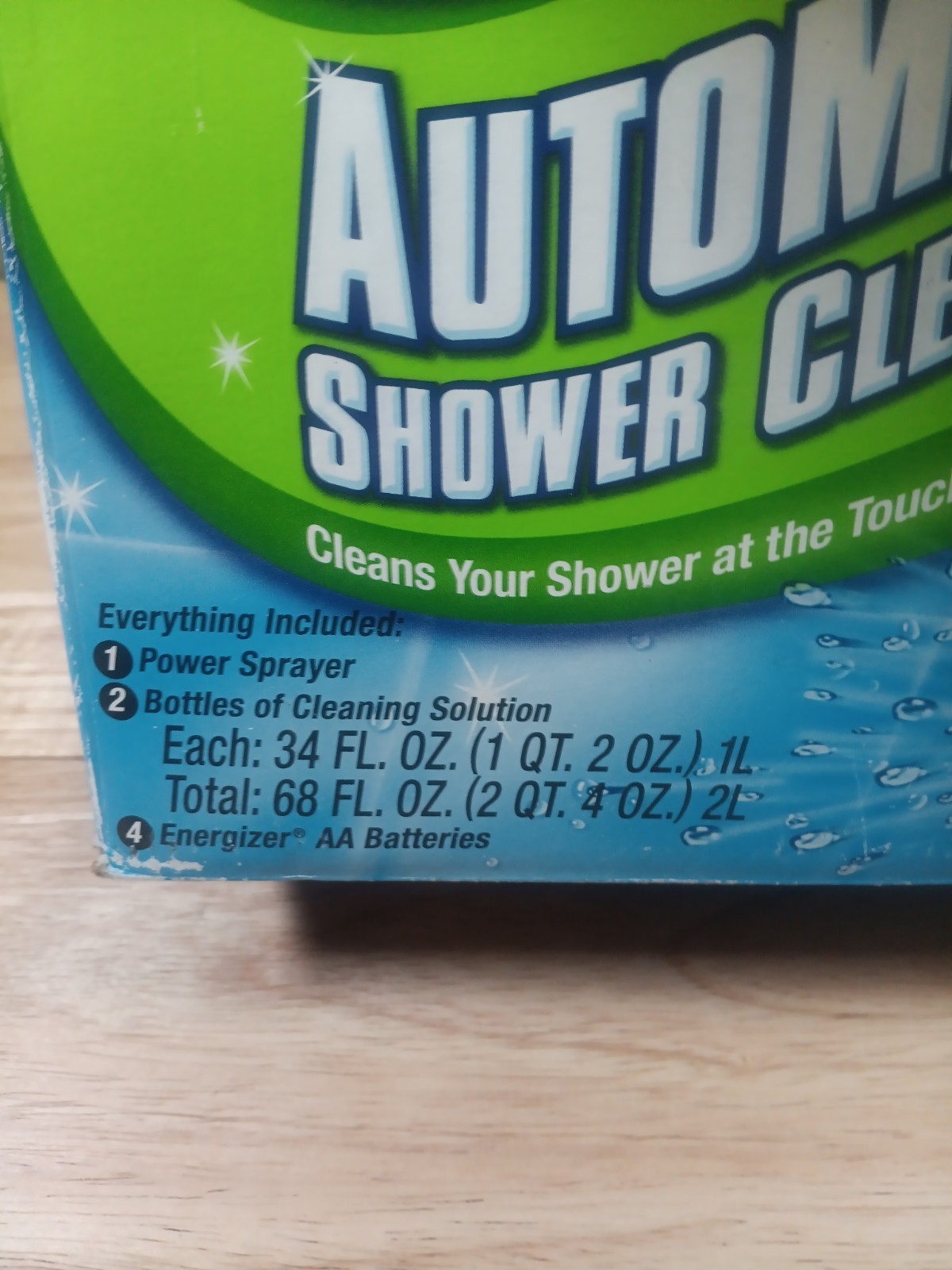 Scrubbing Bubbles Automatic Shower Cleaner Bathroom New Sealed