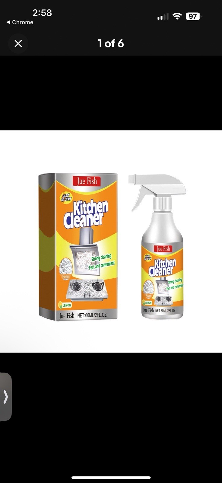 Degreaser Cleaner Heavy Duty, Kitchen Cleaner, All Purpose Stain Removal Cleaner