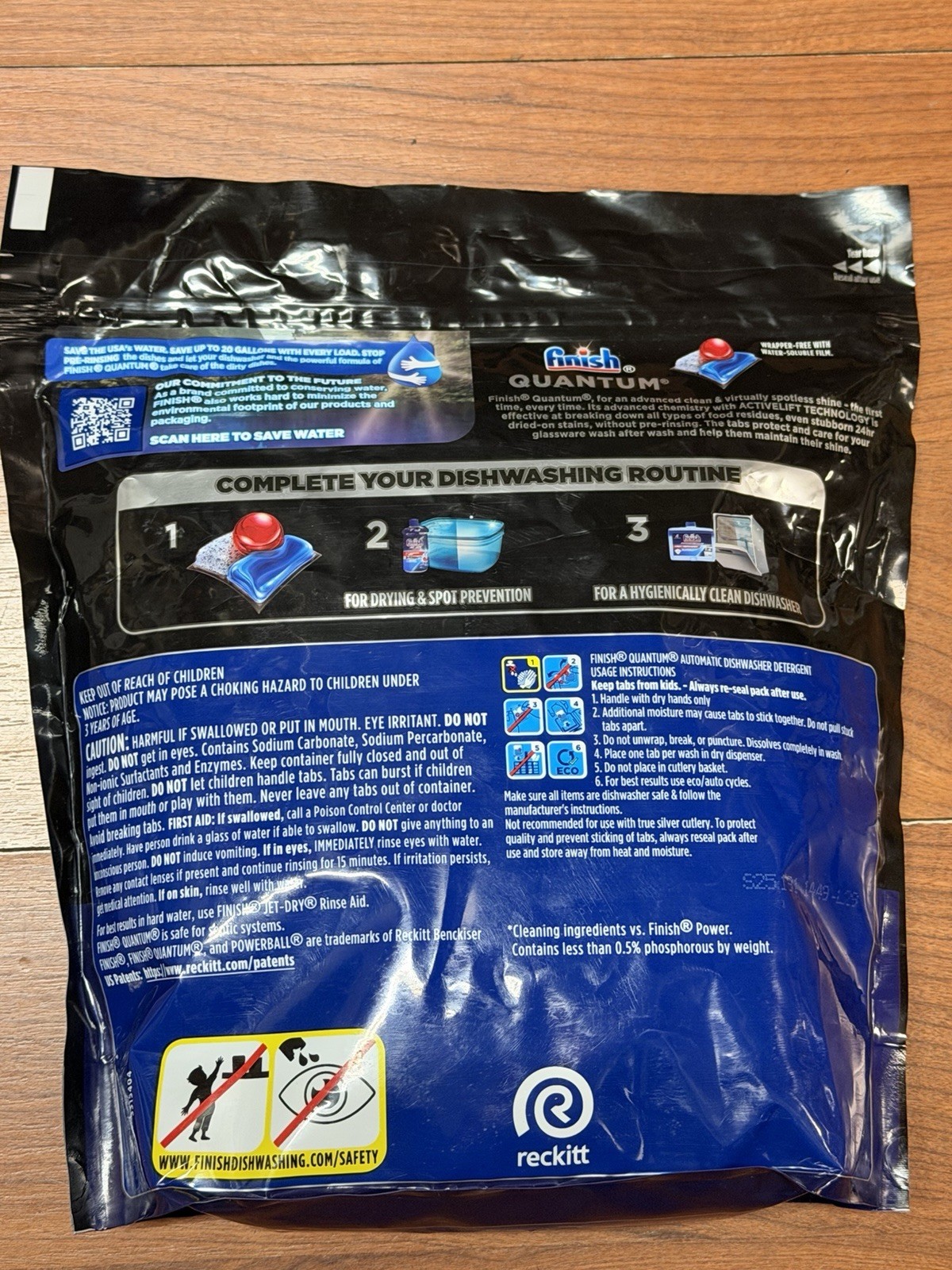 Finish – Quantum – 50ct – Dishwasher Detergent – Powerball – Ultimate Clean