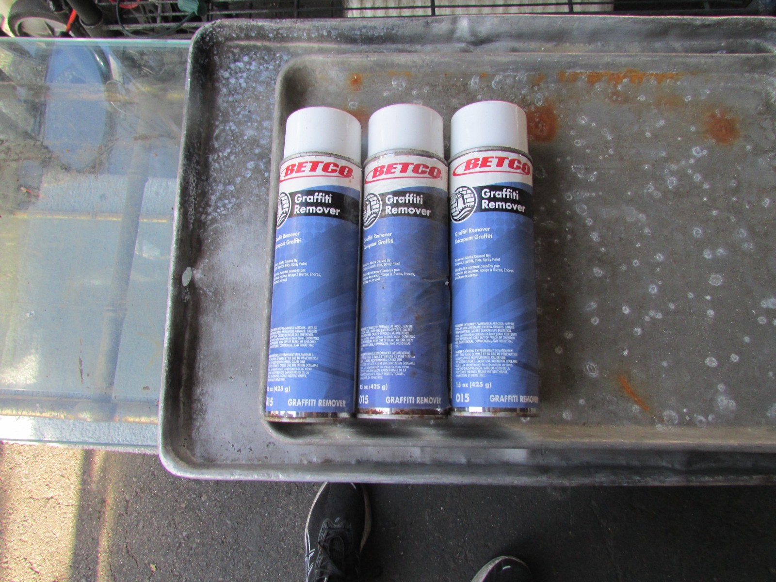 New Betco Graffiti Remover Spray 15 oz. (Lot Of 3)