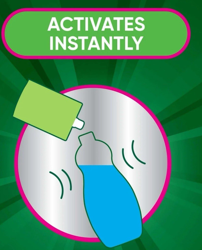 Palmolive Shake & Clean Dish Soap Starter Kit Concentrate Refill LotOf4 NEW