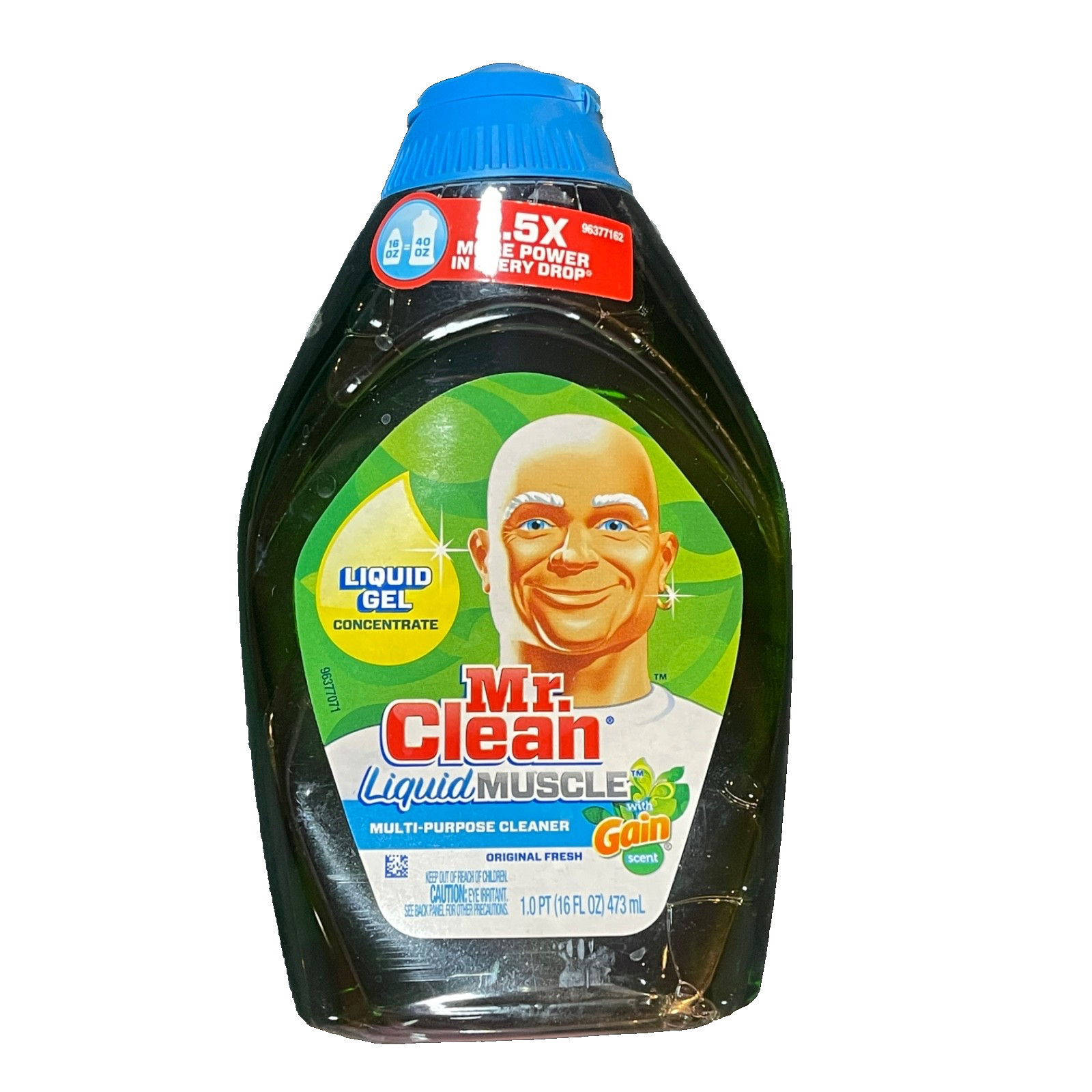 Mr. Clean Liquid Muscle Gel Cleaner Gain Scent 16oz Discontinued Formula