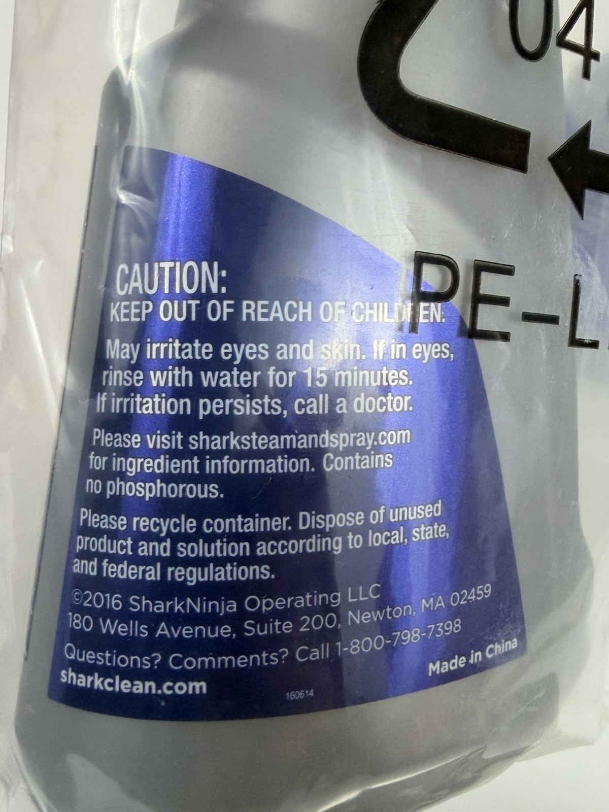 Set of 2 Shark Hard Floor Cleanser Cleaner 10 fl. oz. Waterfall Fresh New Sealed