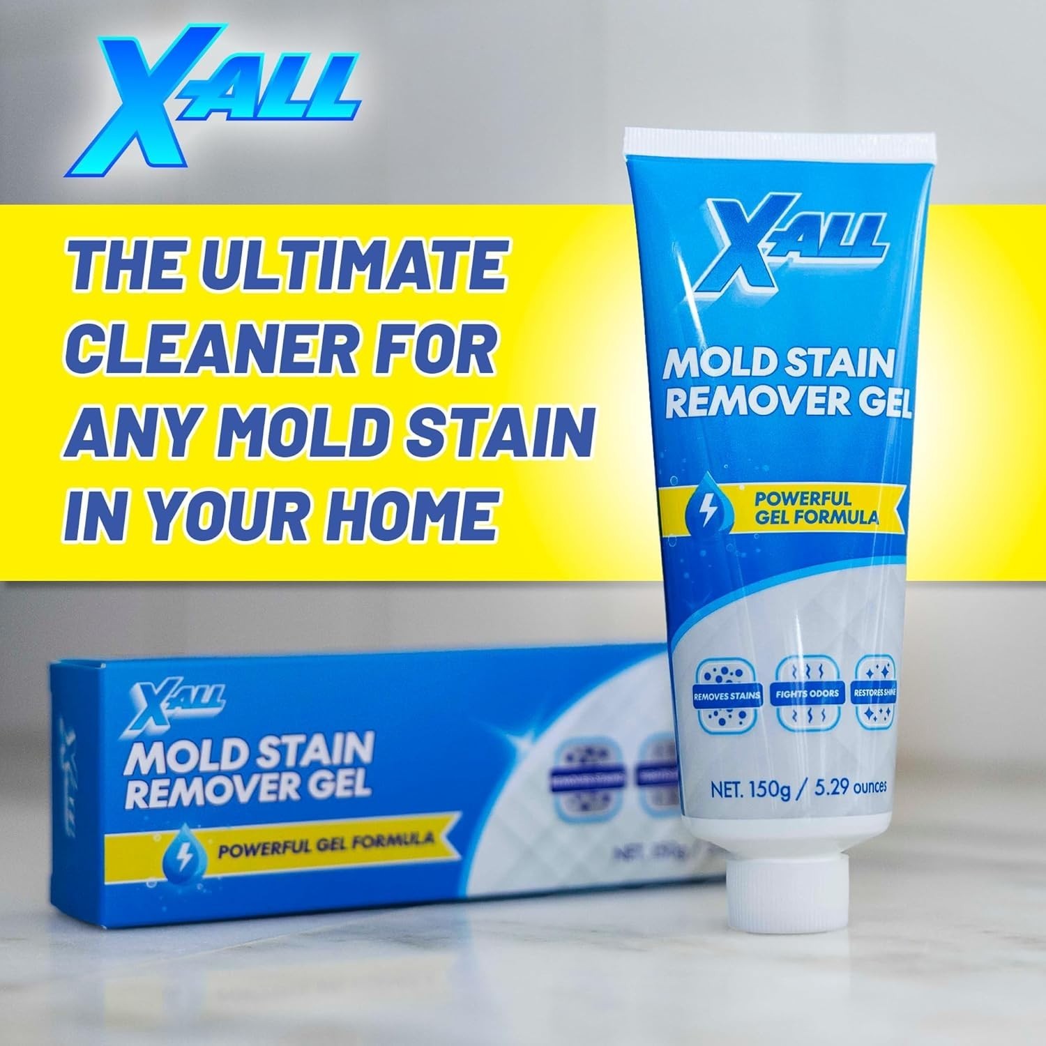 X-ALL Mold Stain Cleaning Gel – NEW/SALE/FREESHIP