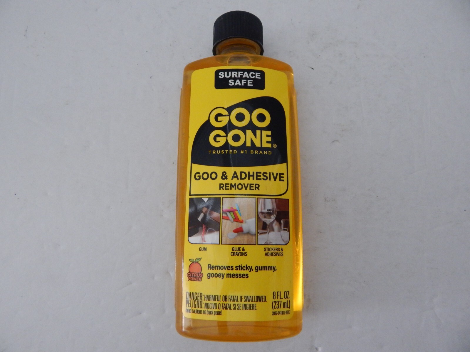 3x Goo Gone Goo Universal Adhesive & Sticker Remover 8FL. OZ Made In the USA New
