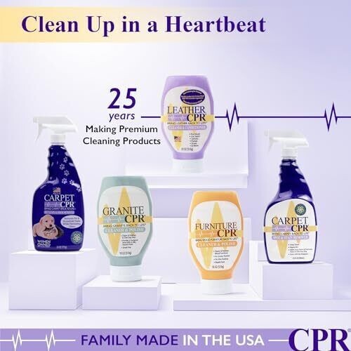 Leather CPR | 2-in-1 Leather Cleaner & Leather Conditioner (18oz) | Cleans