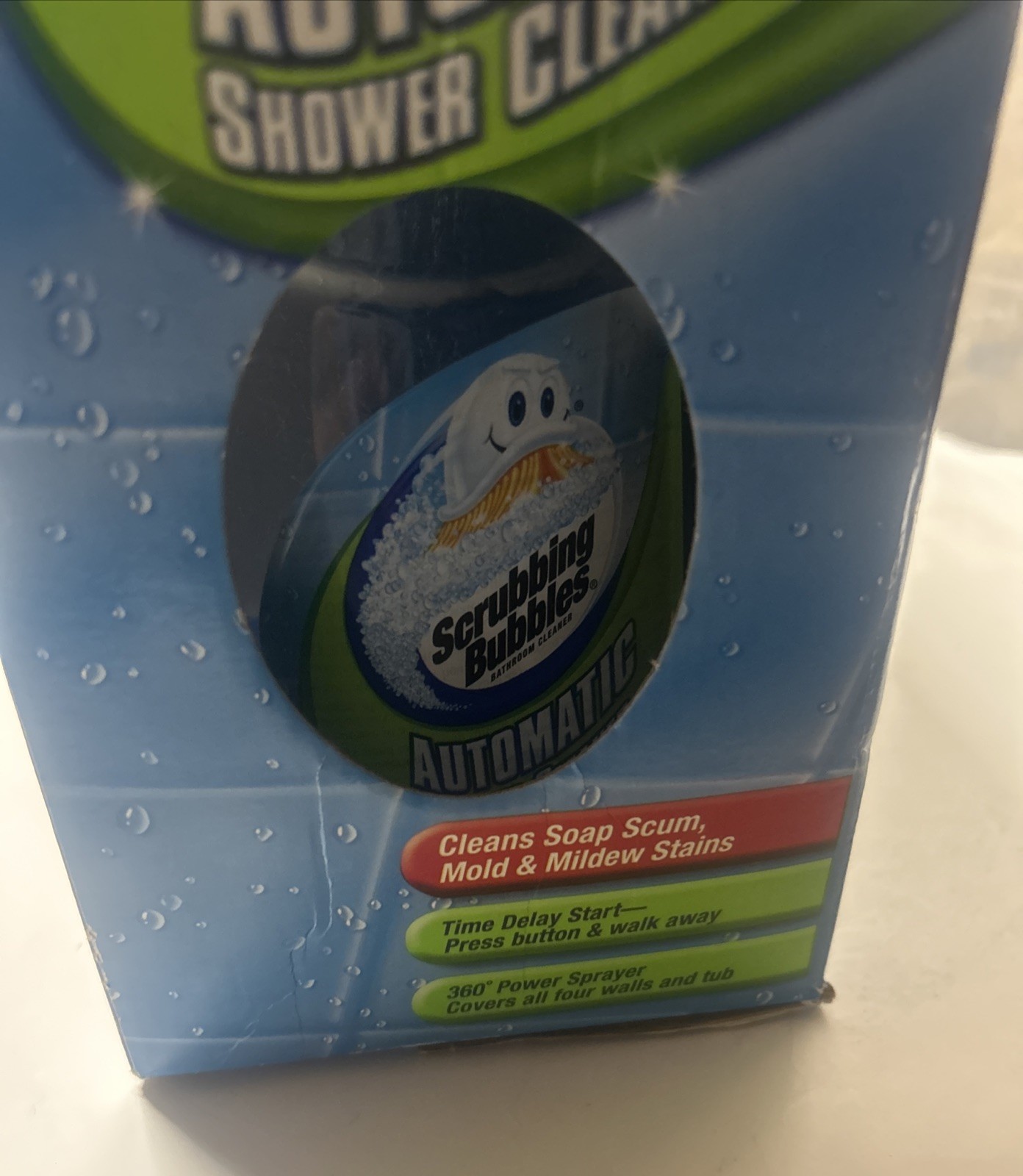 Scrubbing Bubbles AUTOMATIC BATHROOM SHOWER CLEANER Kit w/ 2 Cleaning Solutions