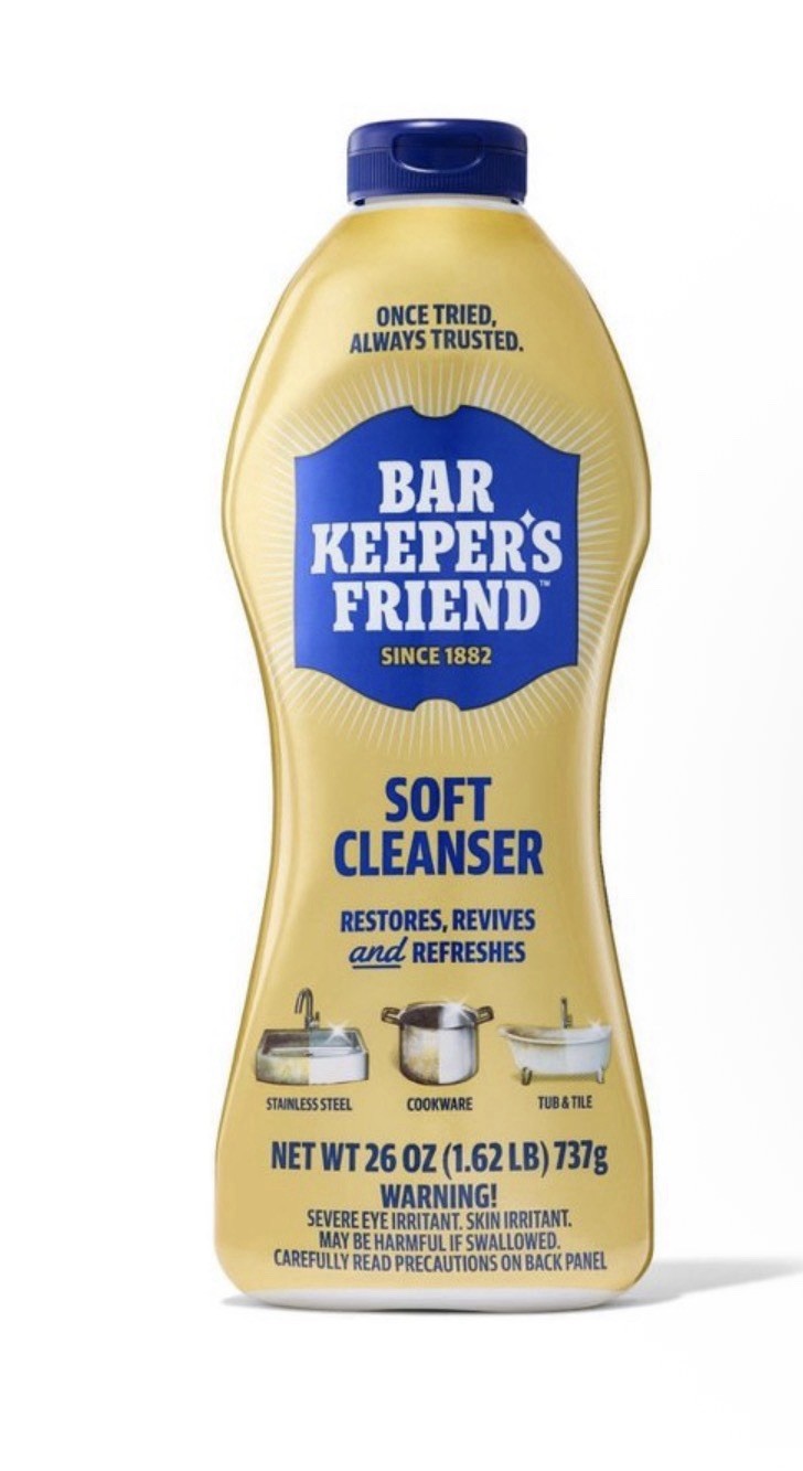 Bar Keepers Friend Soft Cleanser Liquid 26 oz All-Purpose Cleaner Kitchen Bath