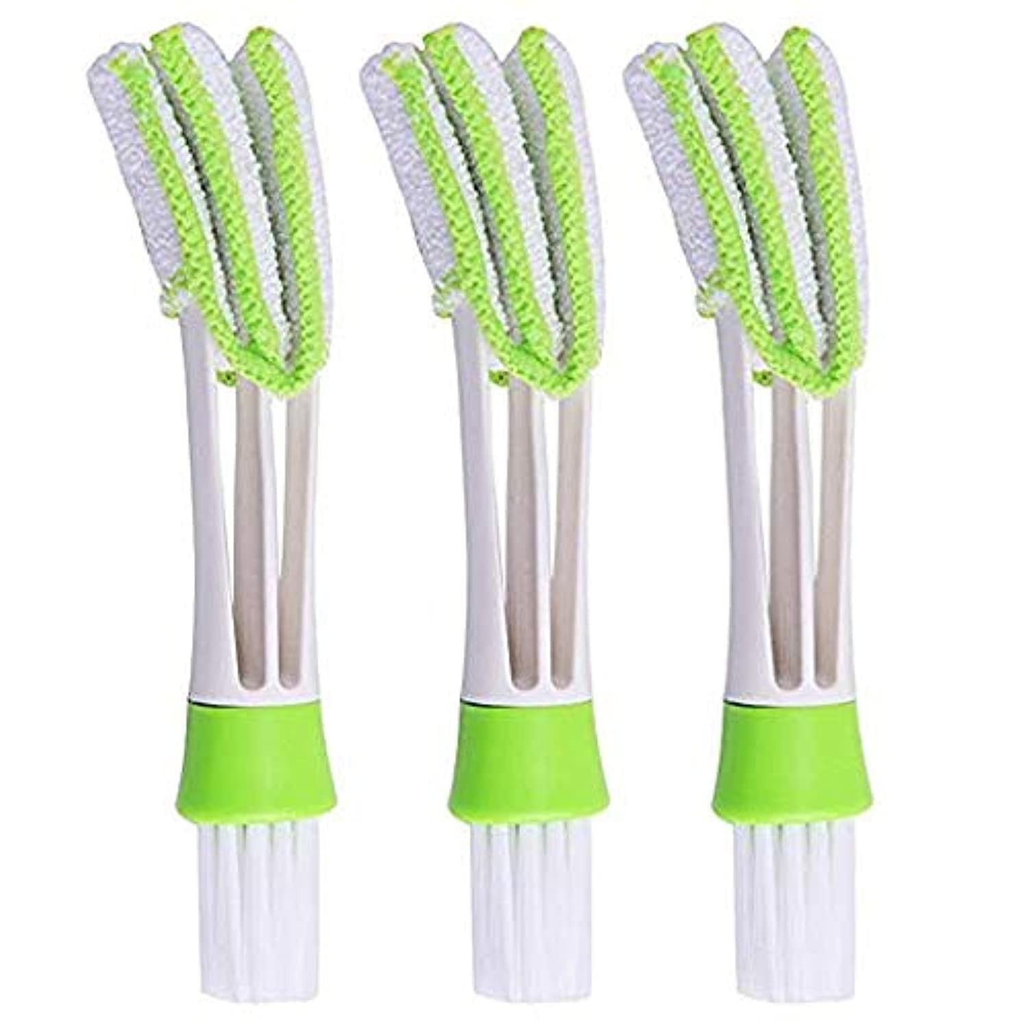Mini Duster for Car Air Vent 3 Automotive Air Conditioner Cleaner and Brush