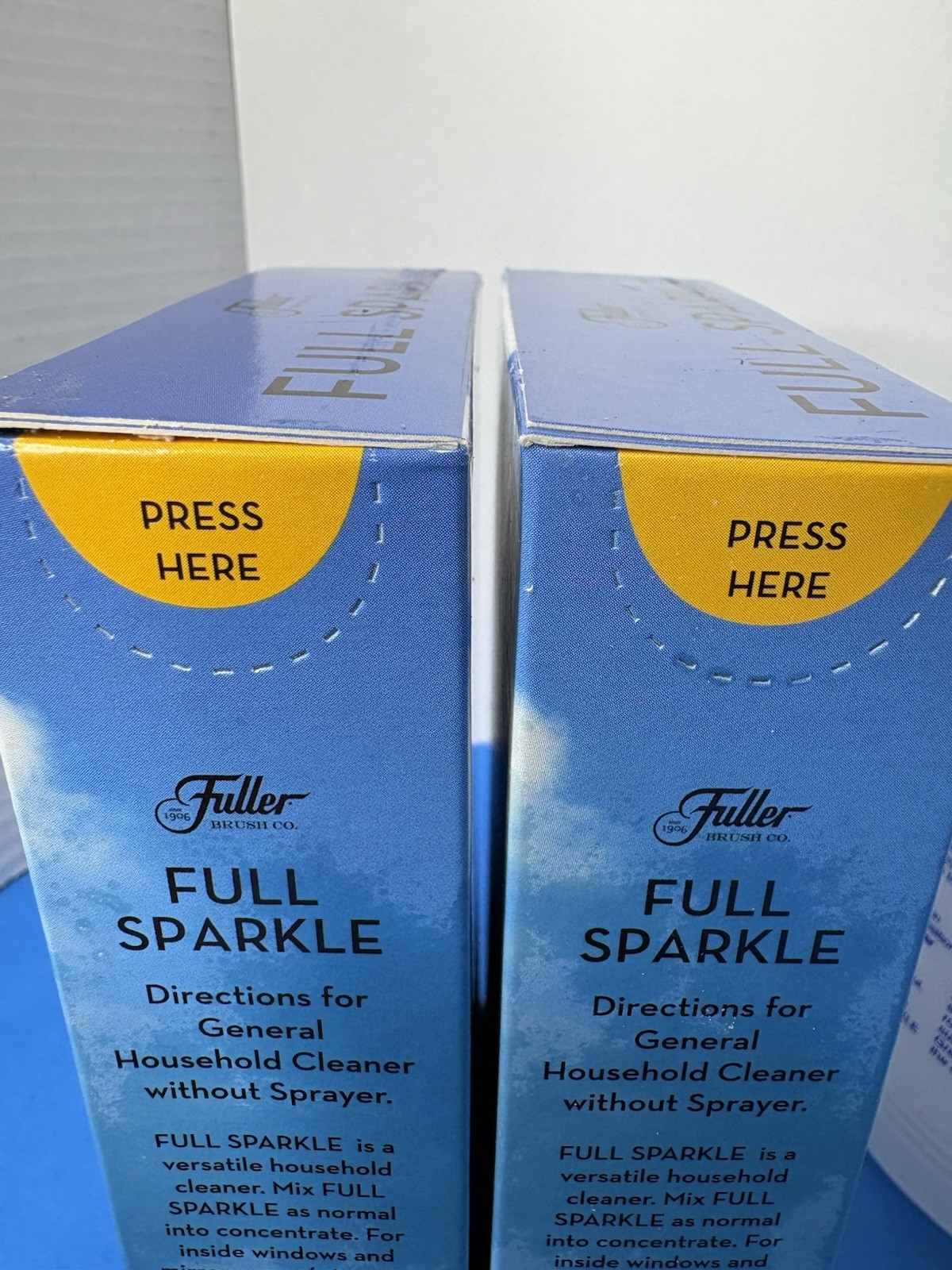 Fuller Full Sparkle Spray Bottle & 2x Refill Window and All Purpose Cleaner 16oz