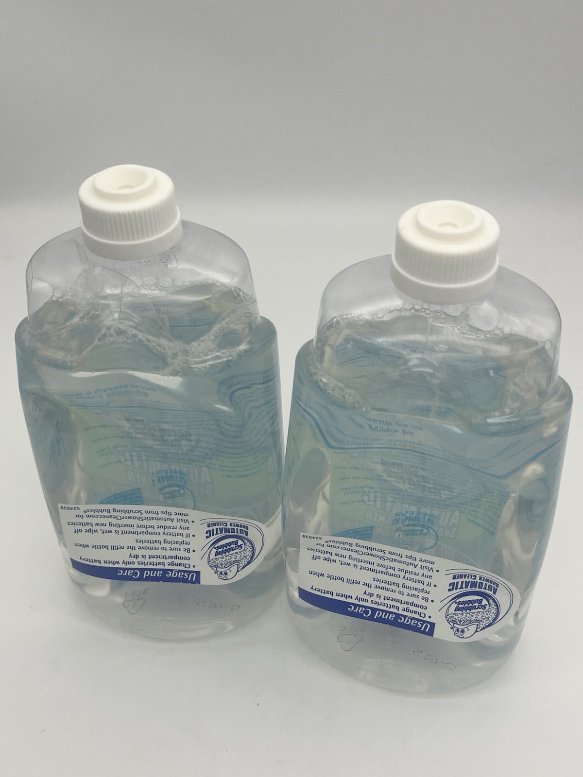 Scrubbing Bubbles Automatic Shower Cleaner Original Scent 34 fl oz Lot of 2