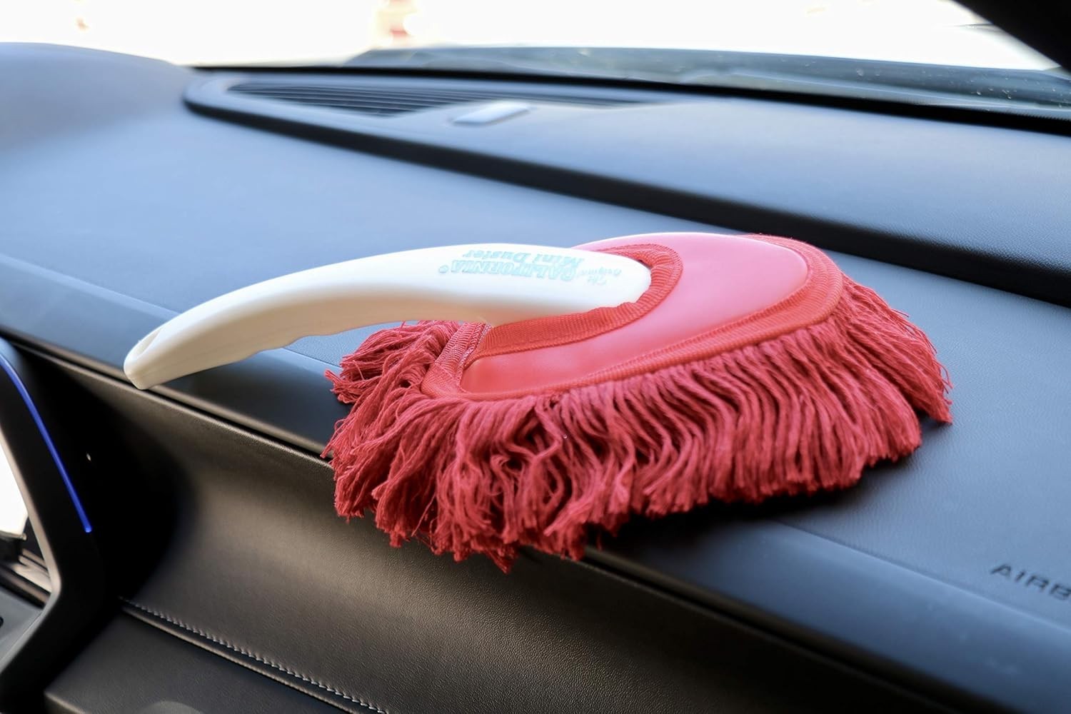 Mini Car Duster Brush Microfiber Cleaning Tool for Vehicle Dust Removal