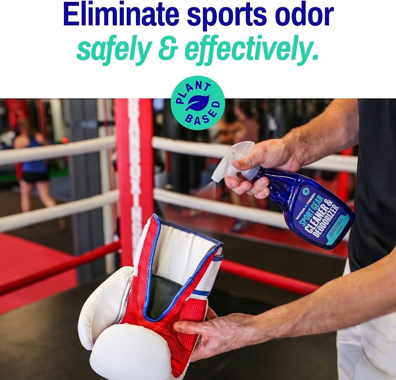 Multi-Purpose Sports Spray: Naturally Powered Deodorizer for Helmets & Gloves