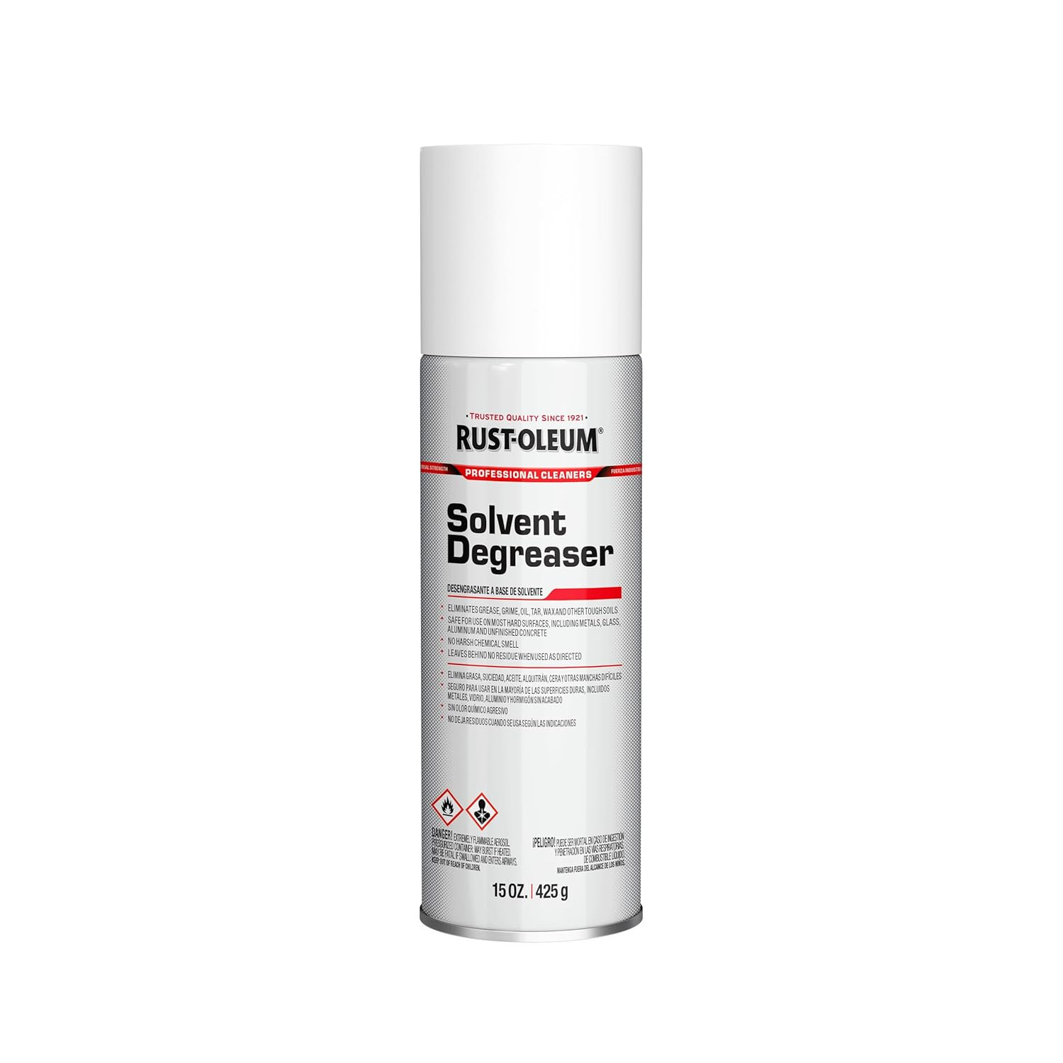 Professional Cleaners Solvent Degreaser | 15Oz Aerosol | Professional Strength |