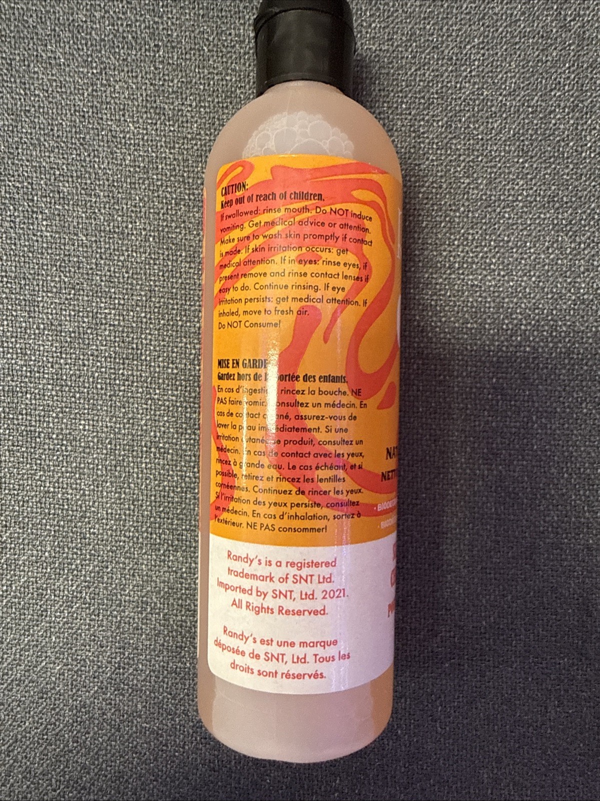 Randy’s Orange Label Citrus Cleaner 12oz Bottle