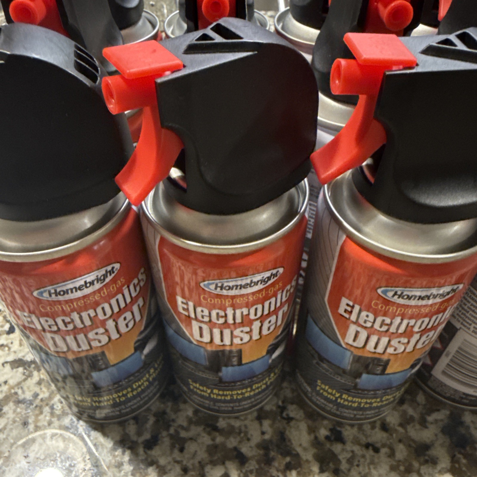 18Air Duster Cans Spray Electronics 2 oz Computer Keyboard Particle Remover Comp