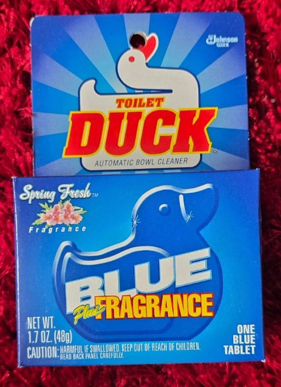12Toilet Duck Blue Plus Automatic Toilet Bowl Cleaner Fresh Fragrance 1.7oz pack