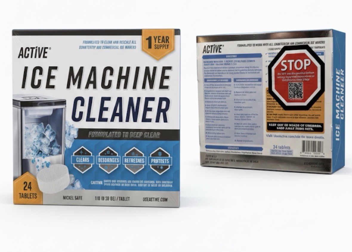 Ice Machine Cleaner Maker Descaler – 24 Tablets Sealed｜100% Satisfaction