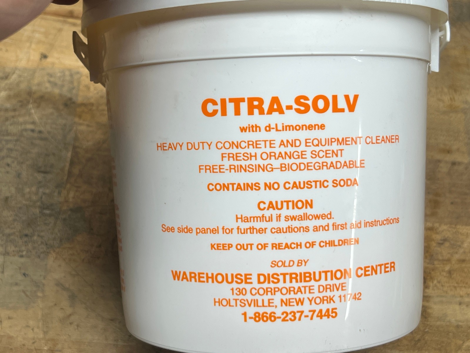 Citra-Solv 2 Lb Tub Concrete And Equipment Powdered Cleaner Concentrate Sealed