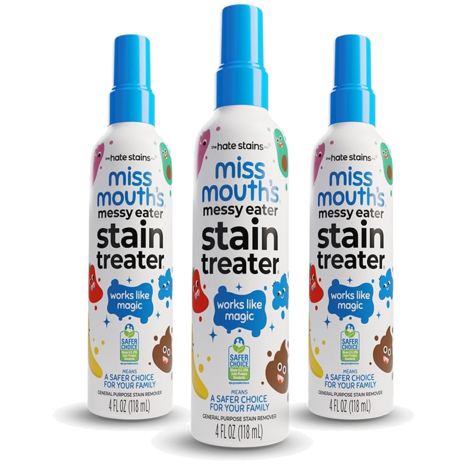Messy Eater Stain Remover 3 Pack – No Dry Cleaning