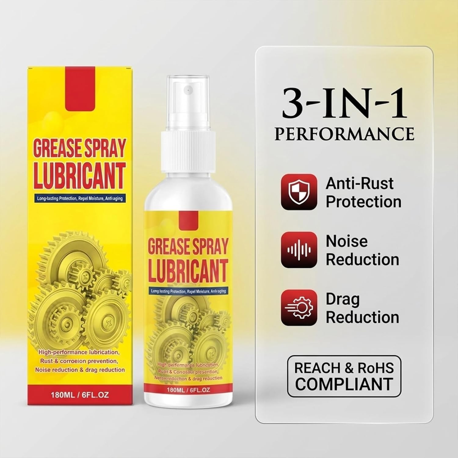 Advanced Anti Rust Lubricant & Rust Remover Spray for Metal Components 2026