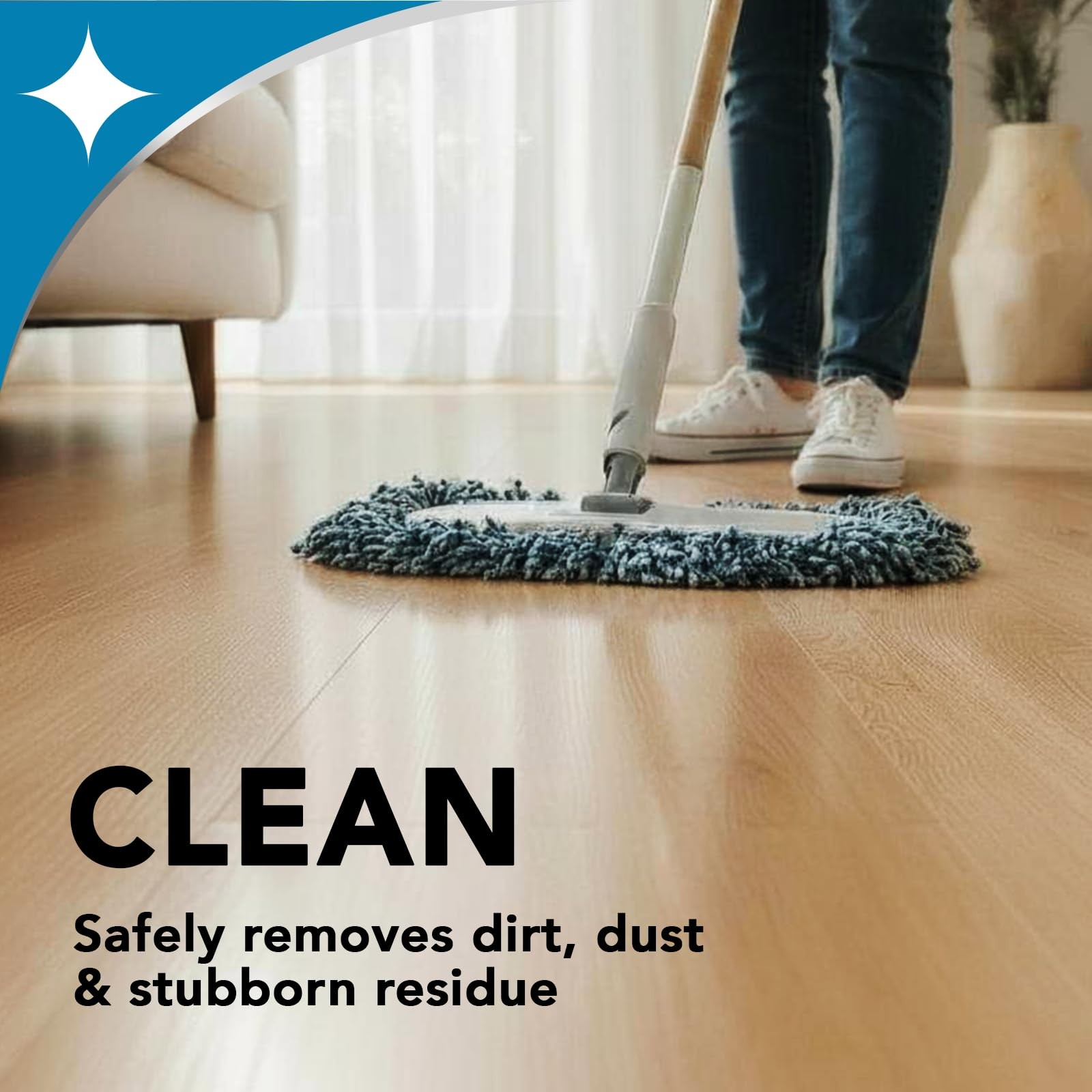 Weiman Hardwood Floor Cleaner and Polish Restorer Combo 2 Pack High Traffic