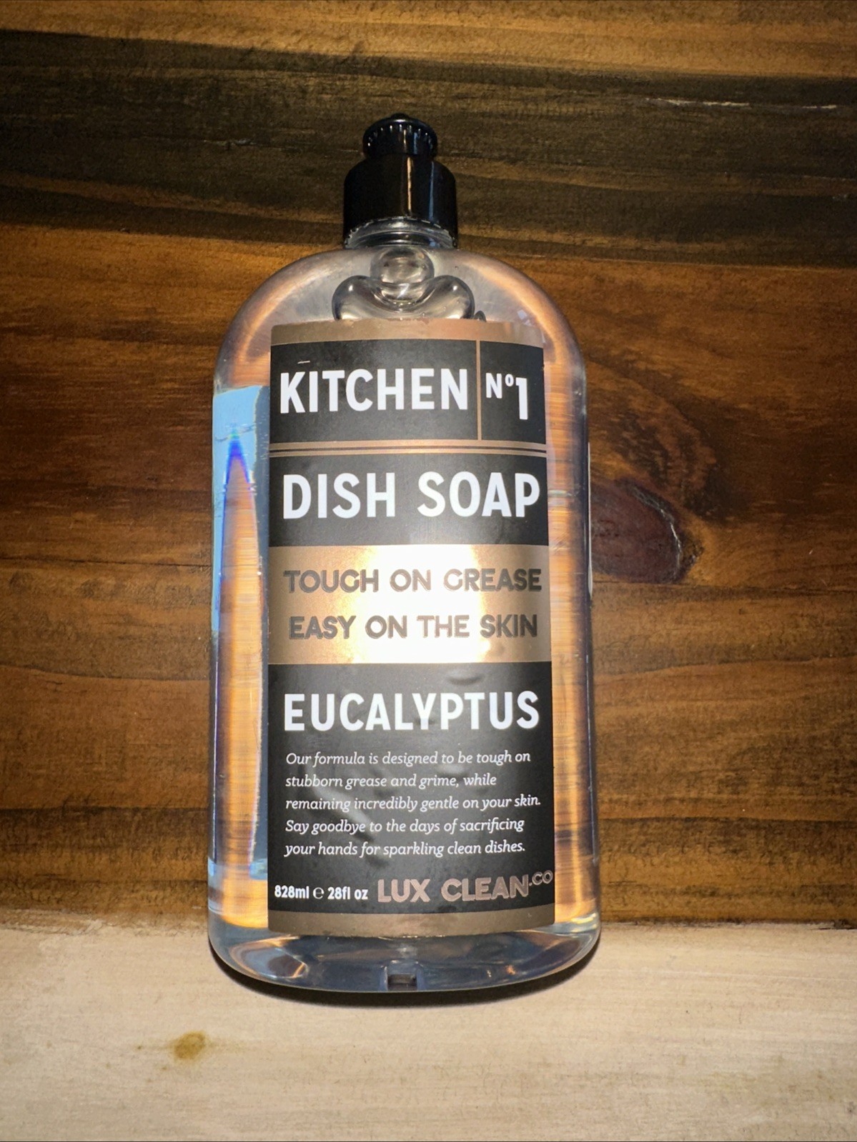 Lux Clean Co Kitchen Dish Soap No. 1 Eucalyptus 28 fl oz