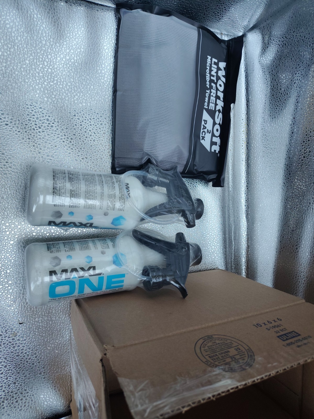 MAXLONE Car Spray with Triphene Tech – Waterless Cleaner & Detailer (2x20oz)