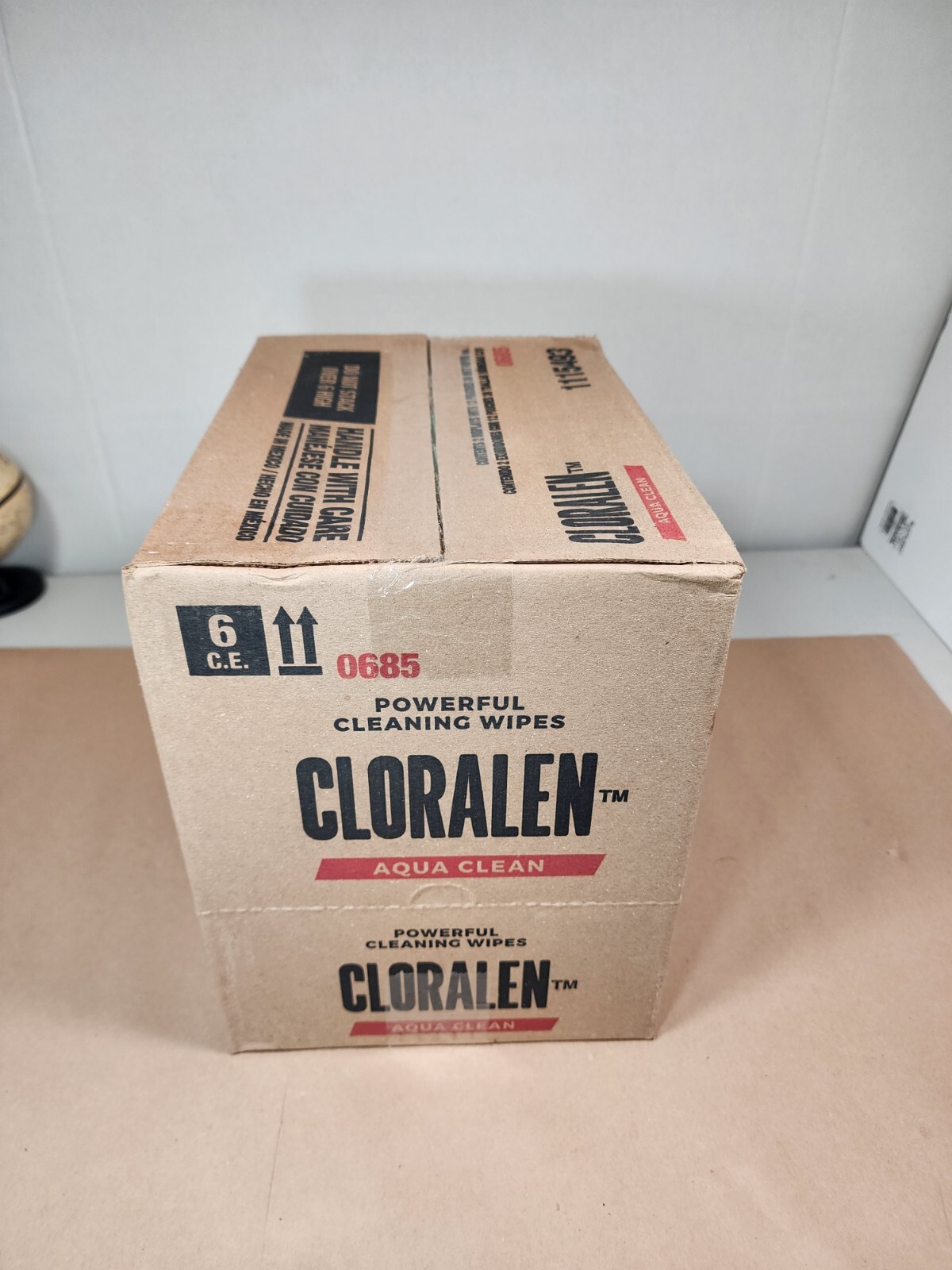 Box of Cloralen Powerful Cleaning Wipes (24 packs of 36) Tough on Grease & Grime