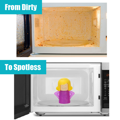 NEW Angry Mom Microwave Cleaner – Natural and Easy Kitchen Cleaning Solution