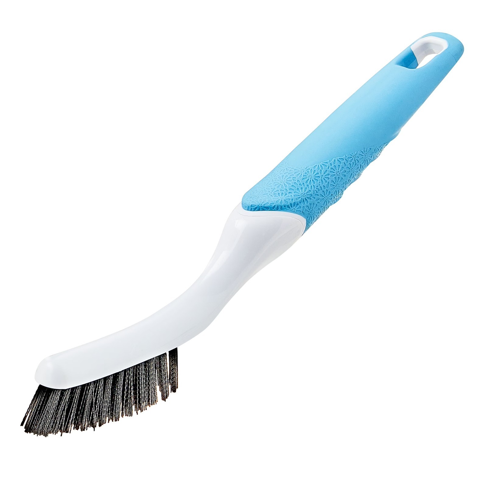 Great Value Tile & Grout Brush w/Nylon Bristles & Angled For Hard to Reach Areas