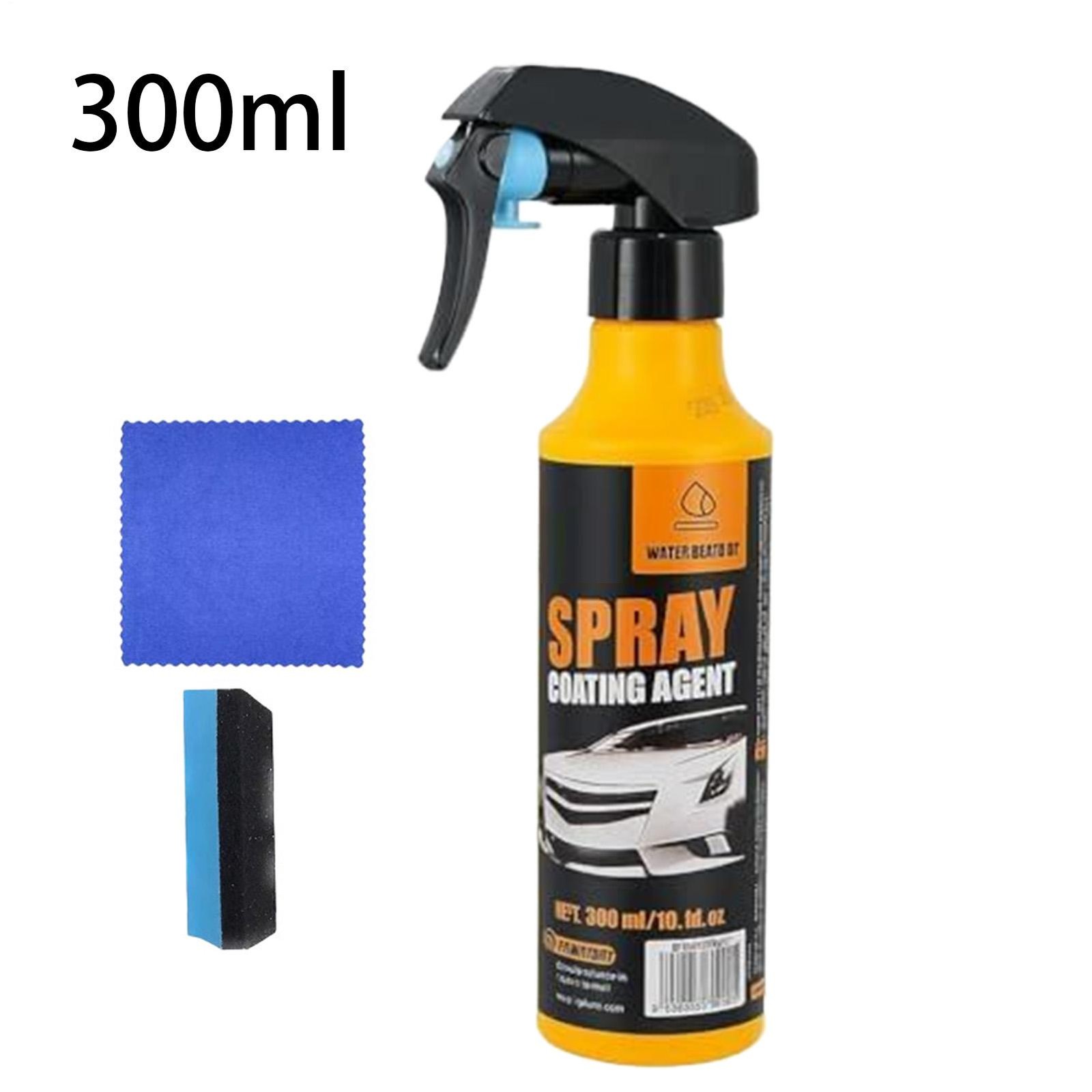 Car Coating Spray 300ml Ceramic Detailer Hydrophobic Glass UV Block Shine Agent