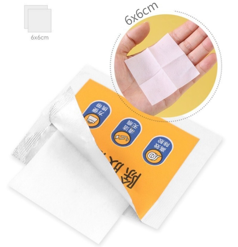 30PCS Car Leather Wipes Auto Polish Accessories+10PCS Degumming Wipes