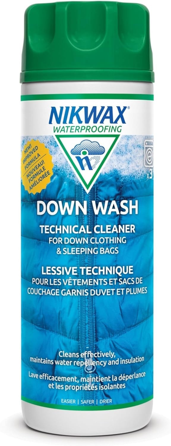 Down Wash Specialty Cleaner for Down Filled Jackets Gear Bedding Water Resistant