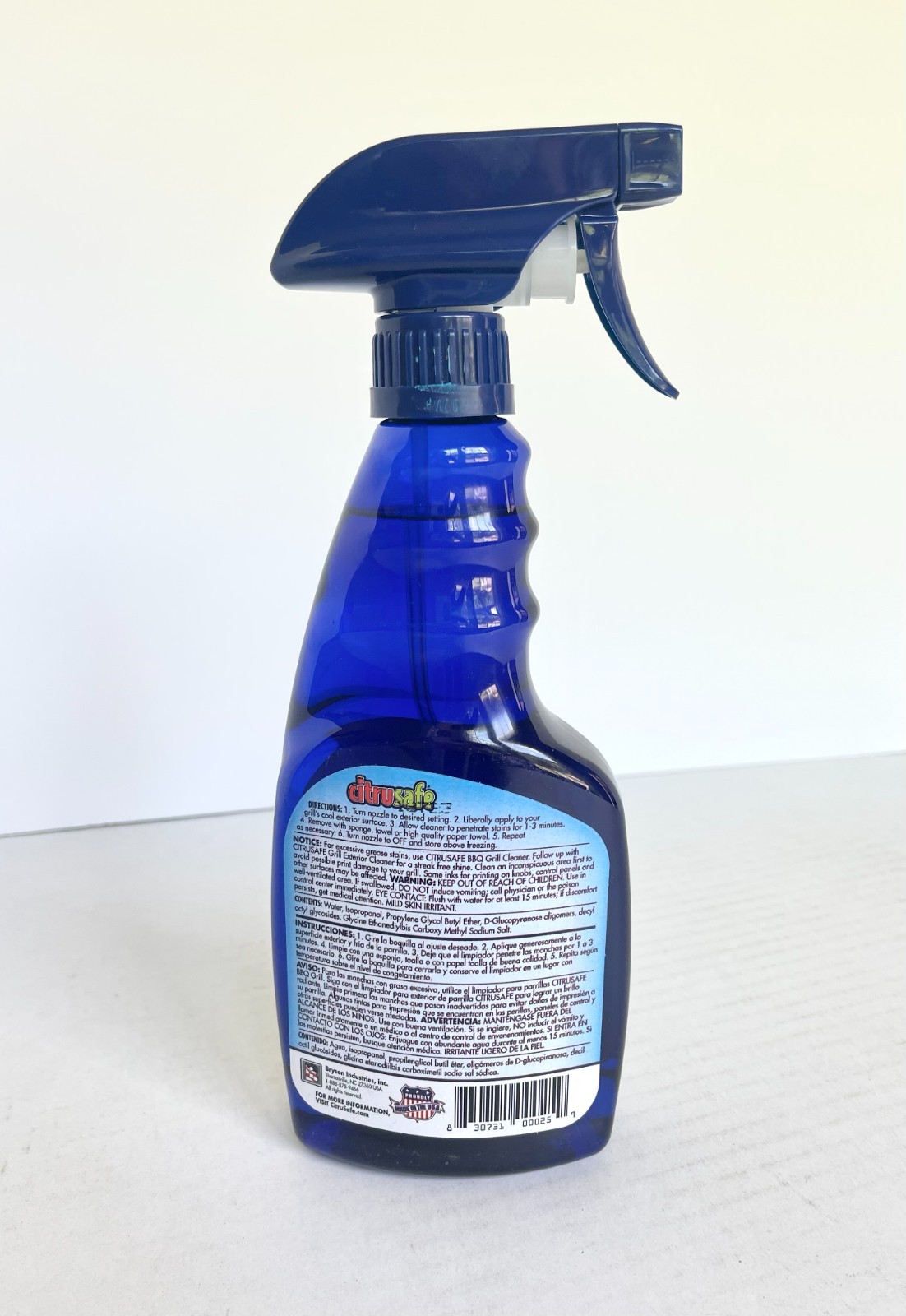 Citrusafe Grill Exterior Cleaning Spray Non-Toxic 16oz, 3100025