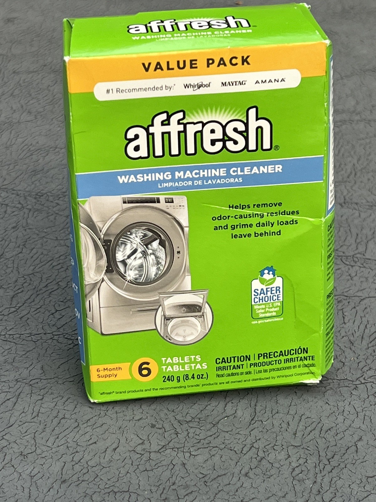 Affresh Washing Machine Cleaner Cleans Front Load and Top Load Washers Includ…