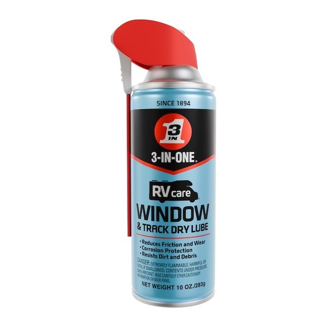 3-IN-ONE RV care Ounce(s) Window and track dry lube