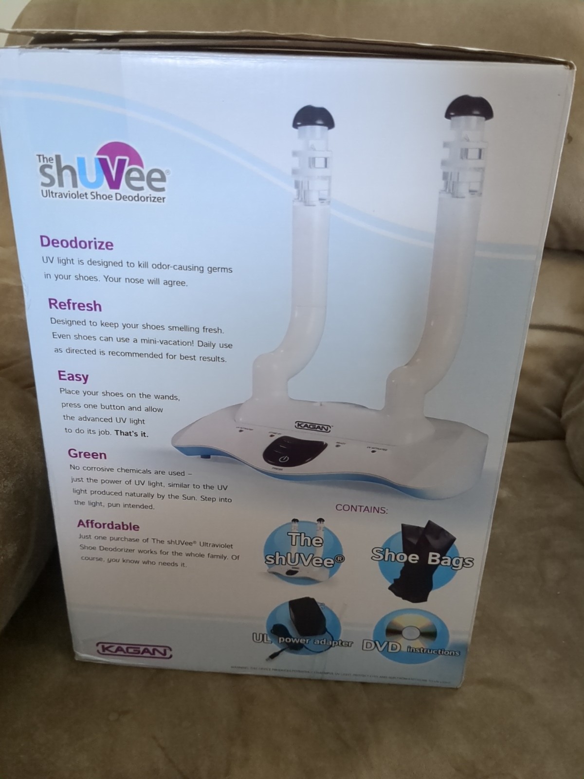 The SHUVEE Ultraviolet Shoe Deodorizer