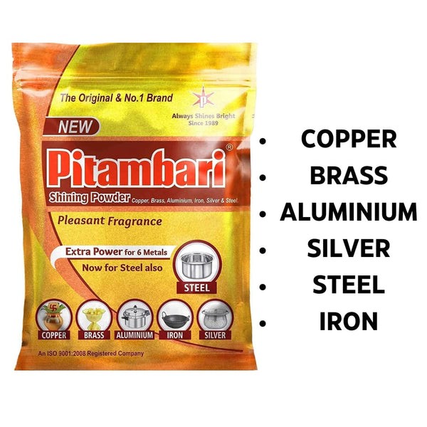 PITAMBARI SHINING POWDER FOR 6 METALS 100GM