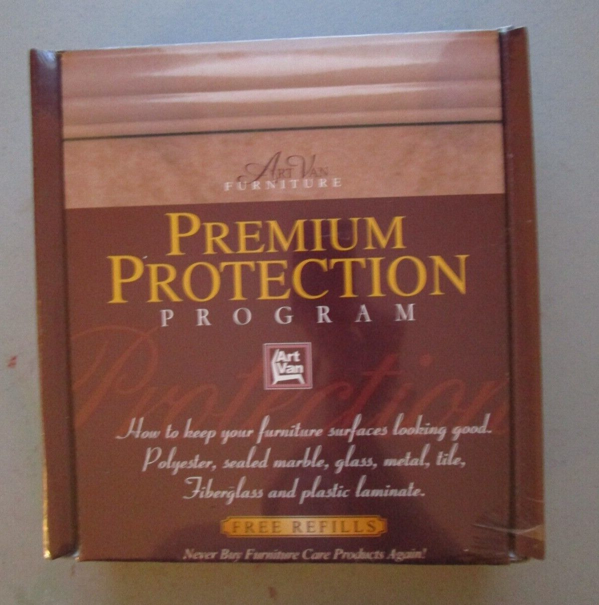 Art Van Premium Protection SEALED Furniture Protection & Cleaning Kit