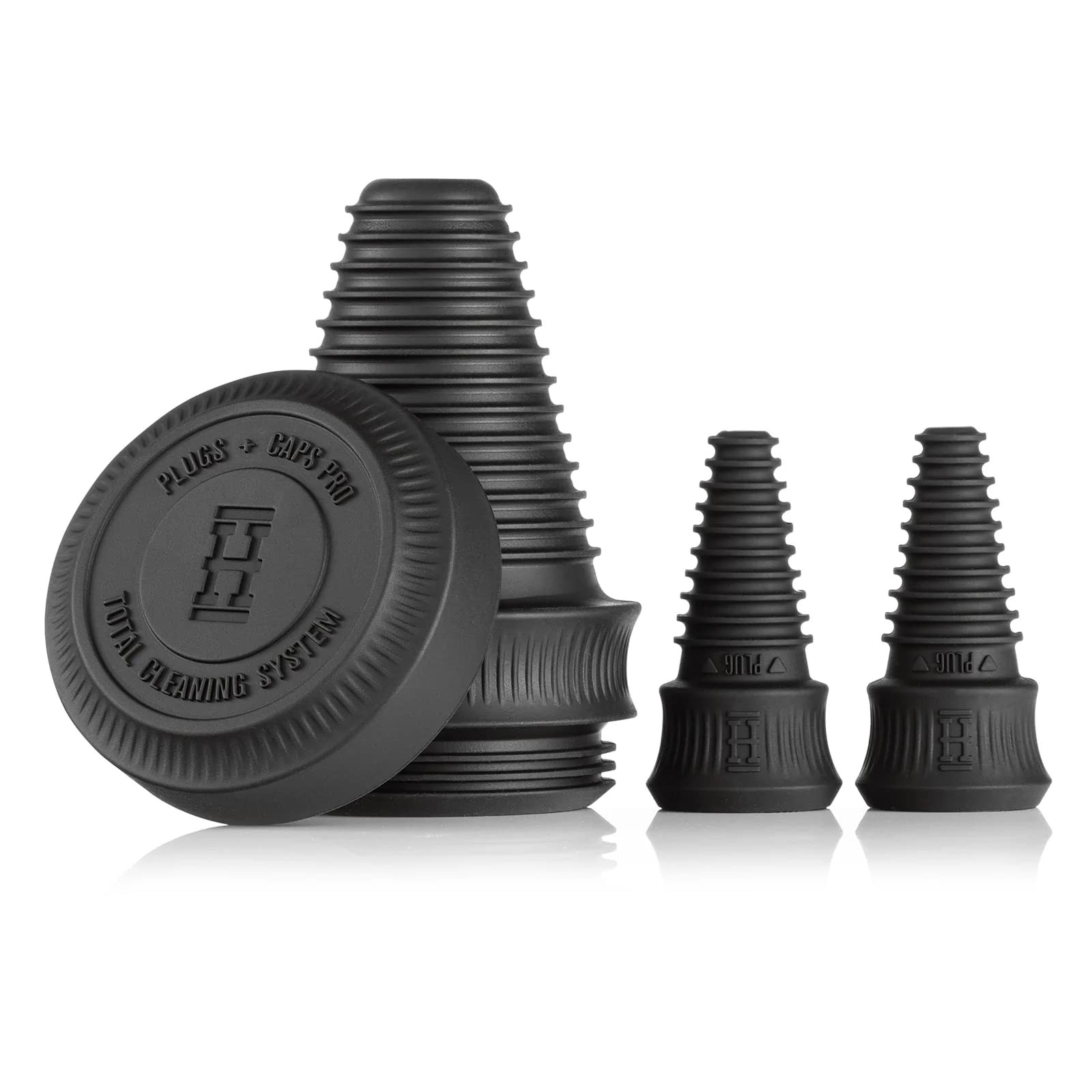 HEMPER Cleaning Plugs + Caps PRO – Silicone Stoppers & Cleaning Container for…