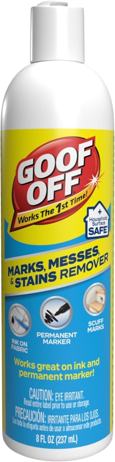 Marks, Messes & Stains Remover Spray – 8oz, Household Surface Safe for Families
