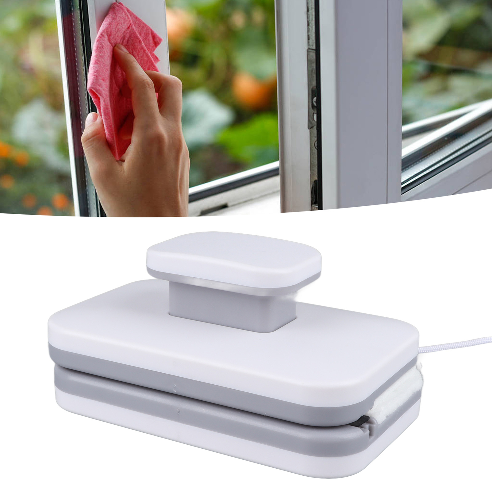 Double Sided Glass Wiper Magnetic Window Cleaner 3 To 10mm Household Double MG