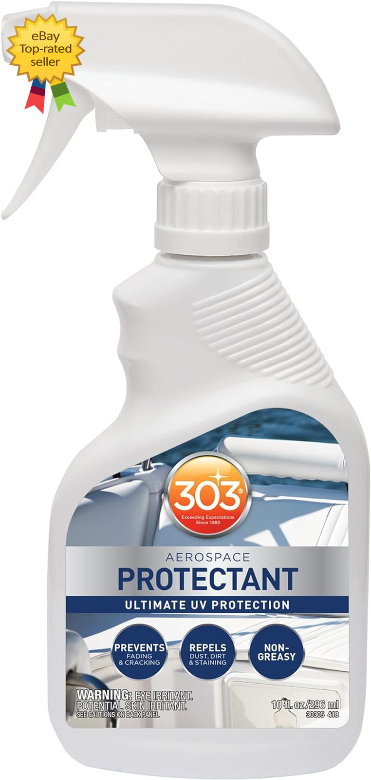 Marine Aerospace Protectant UV Protection Dust Dirt Repellent Matte Finish 10 Oz